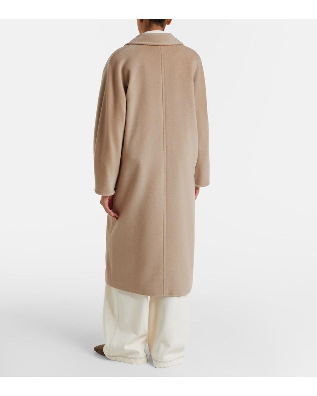 Max Mara Natural 101801 Icon Wool And Cashmere Coat