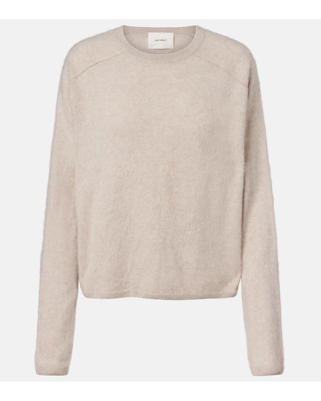 Lisa Yang Natural Lexia Cashmere Sweater