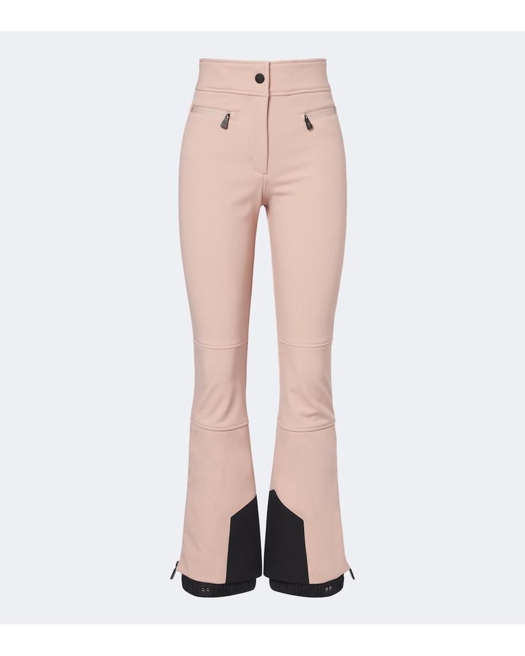 Moncler Pink Technical Ski Pants