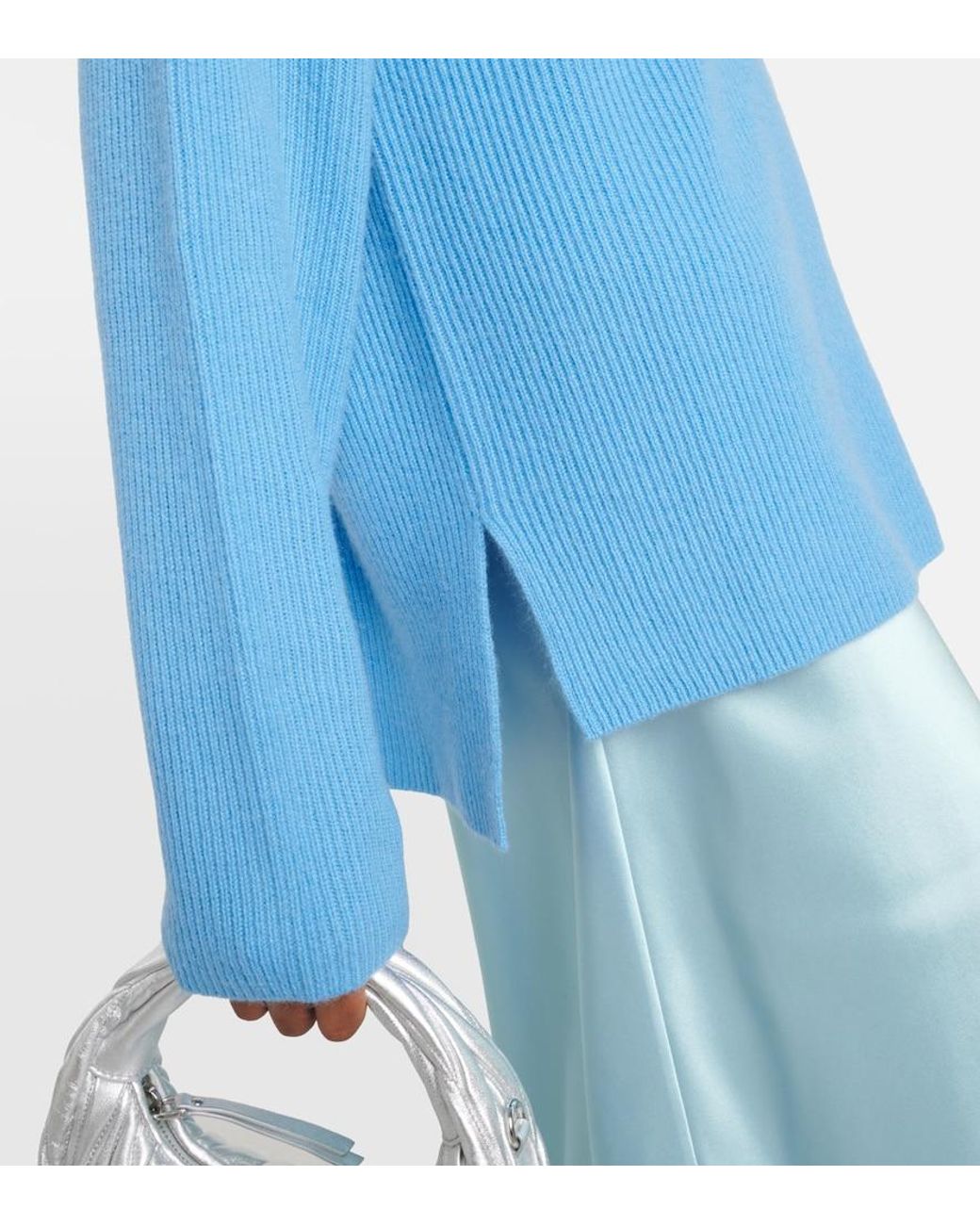 Joseph Blue Cashmere Sweater