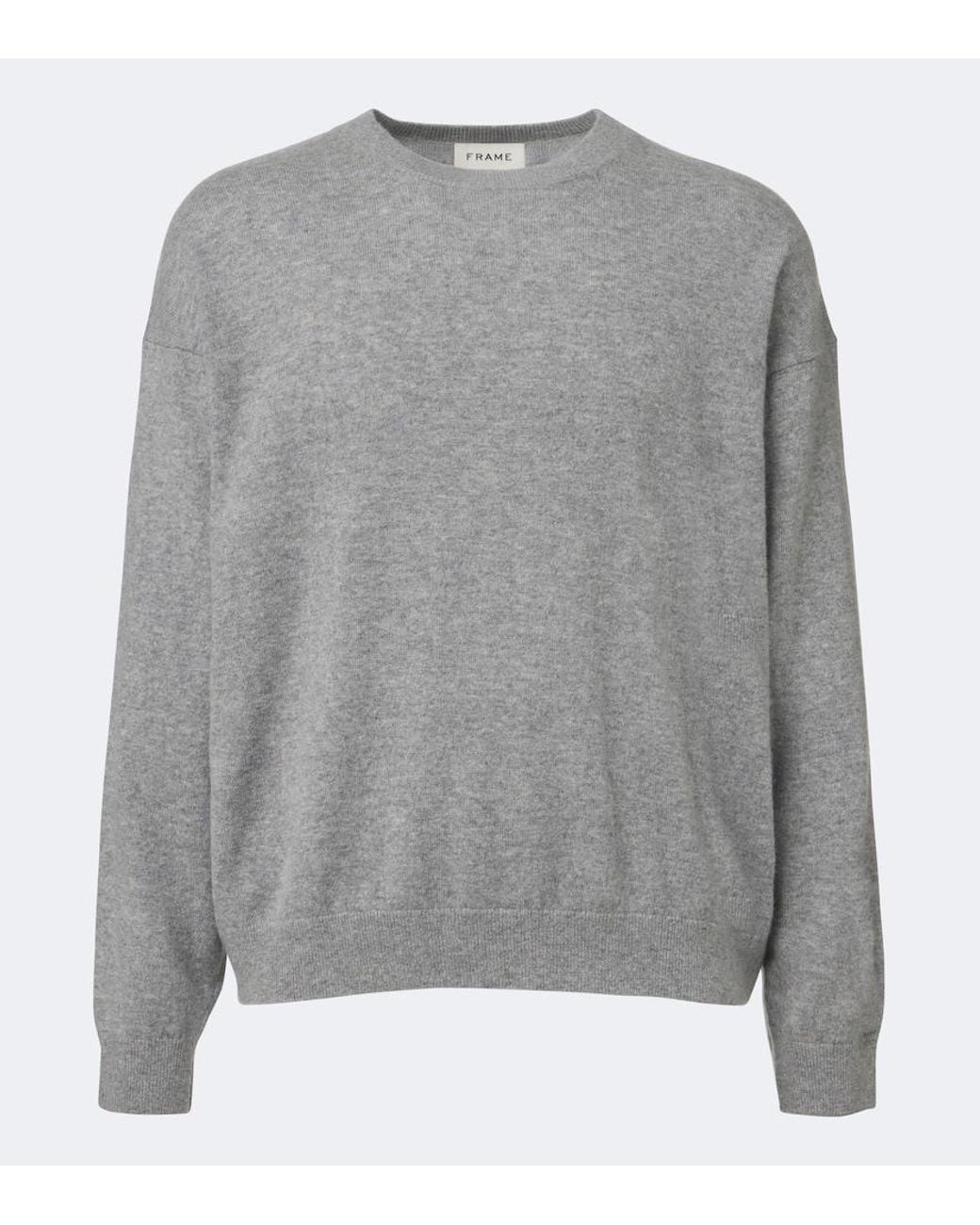 FRAME Gray Cashmere Sweater for men