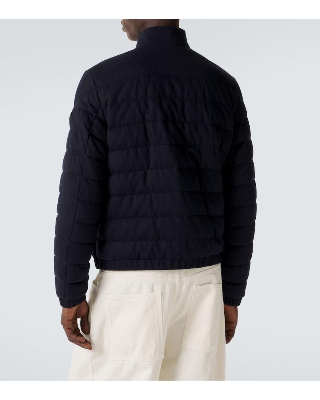 Moncler Blue Luray Down Jacket for men