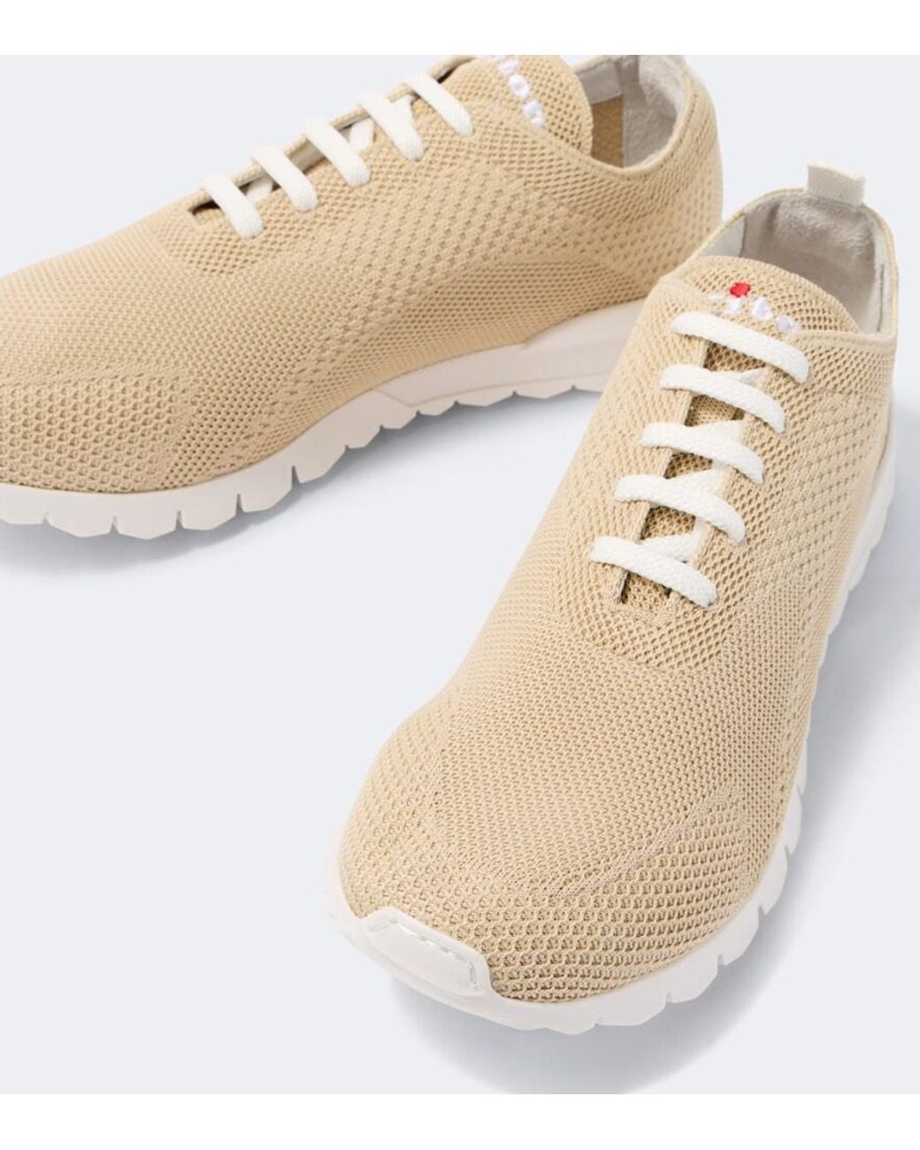 Baskets Fits En Coton Kiton pour homme en coloris White