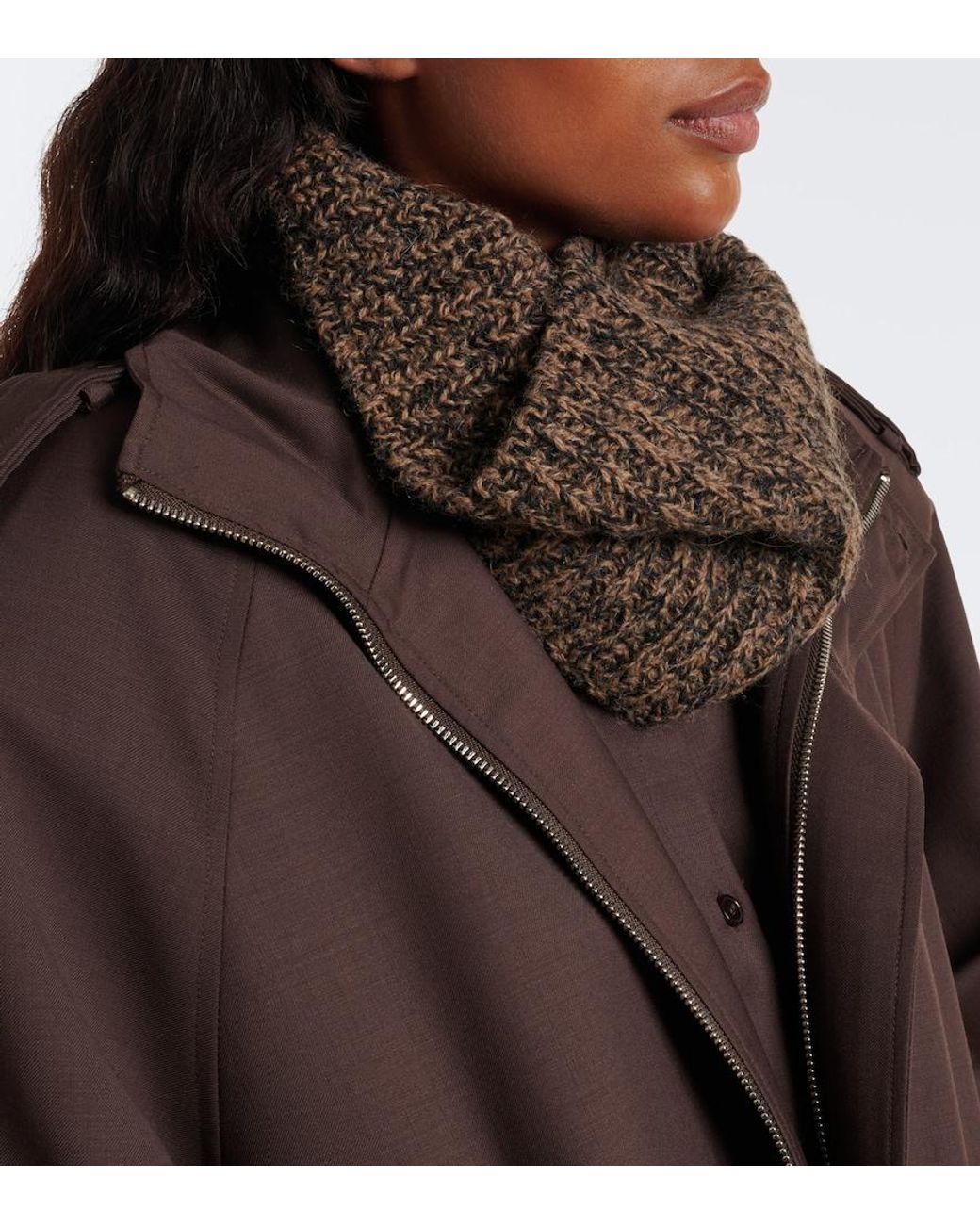 Lemaire Black Alpaca And Yak Snood