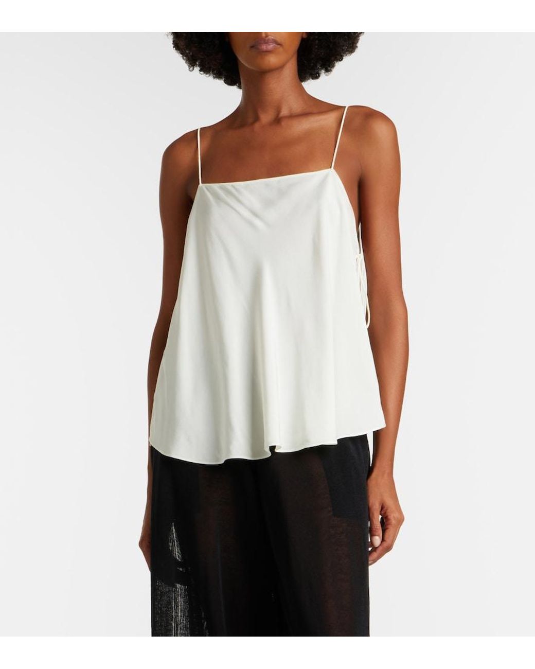 Alaïa White Cady Top