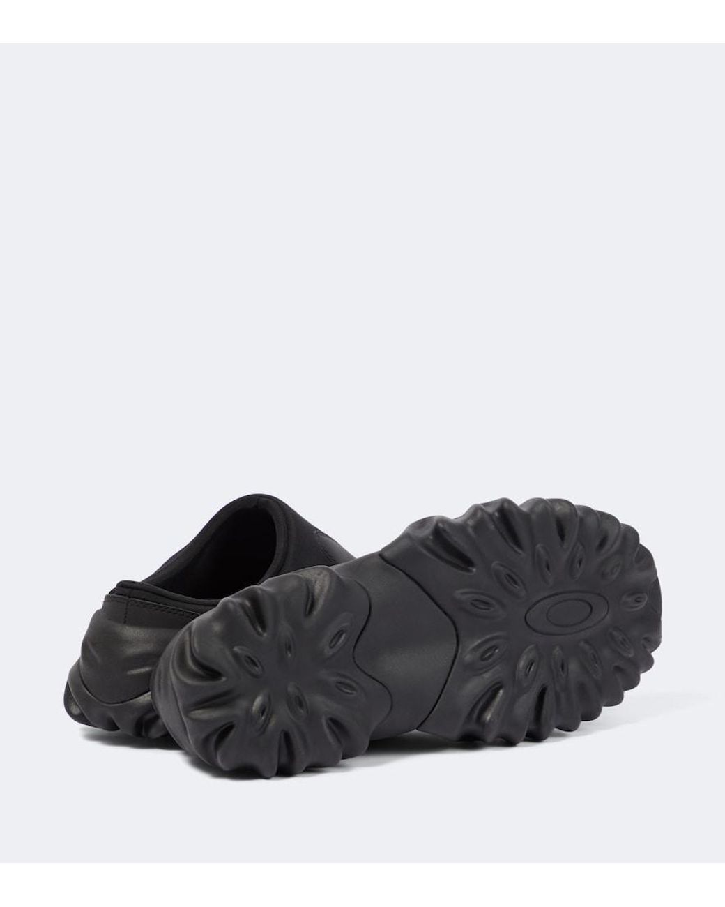 Junya Watanabe Black X Oakley Suede Slip-On Sneakers for men