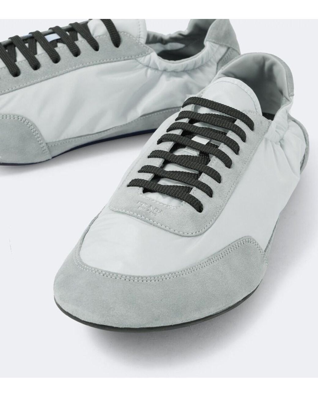 Sneakers Collapse di Prada in Metallic da Uomo