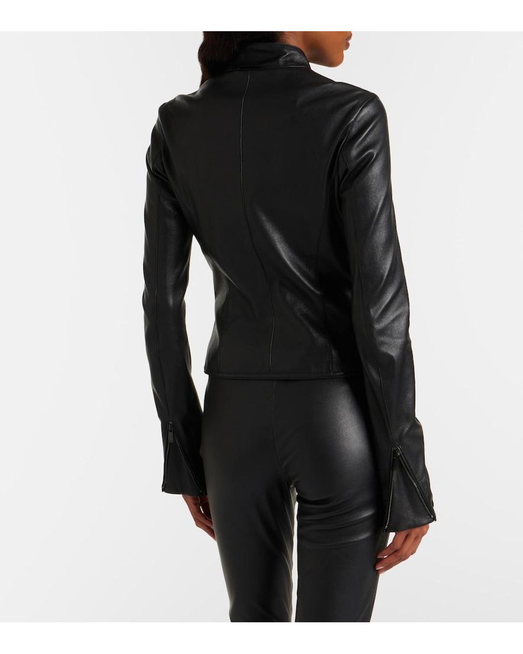 Gucci Black Leather Jacket