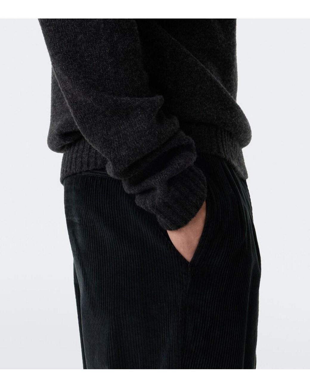 Pullover Agora di The Row in Black da Uomo