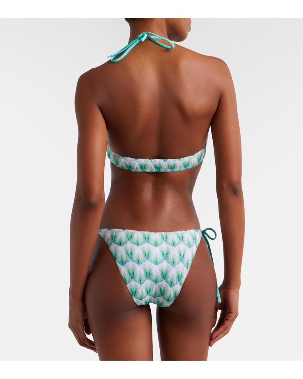 Missoni Green Knitted Bikini