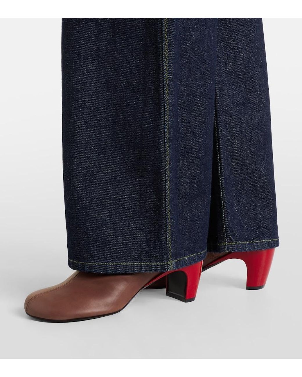 Dries Van Noten Brown 65 Leather Ankle Boots