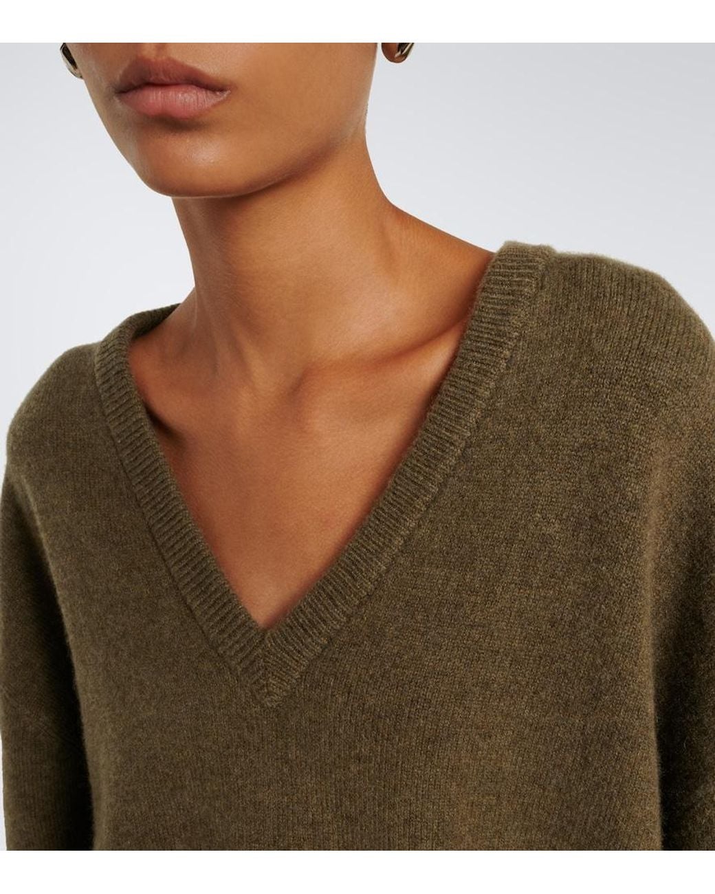 Extreme Cashmere Brown N°457 Jack Cashmere-Blend Sweater