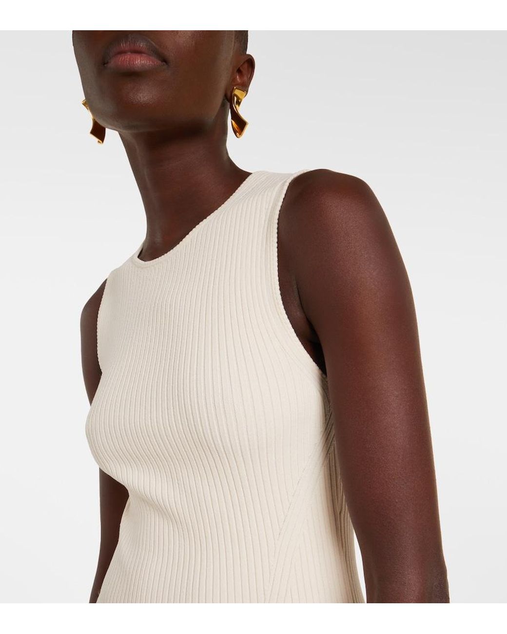 Ulla Johnson White Rosaline Broderie Anglaise Midi Dress