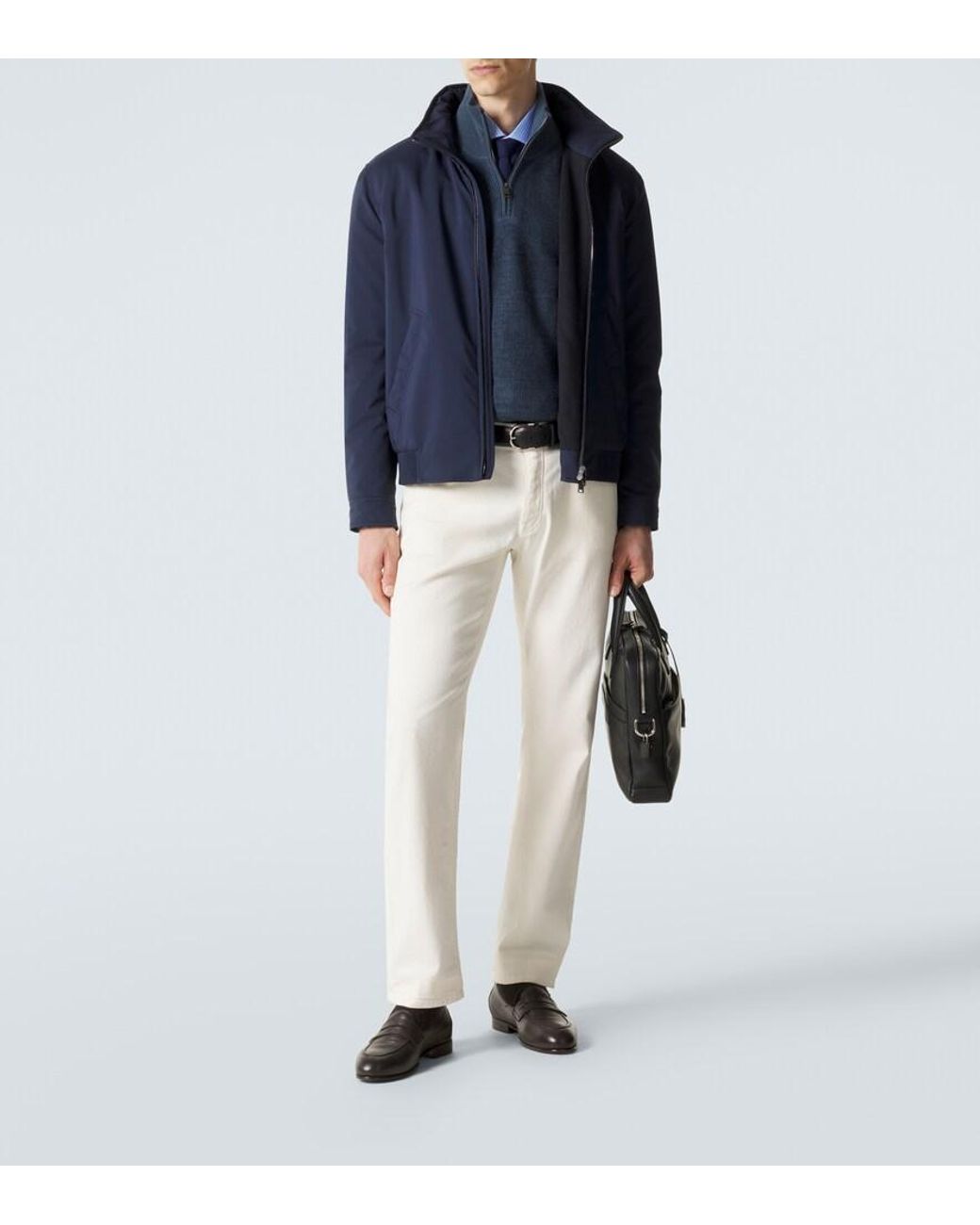 Pullover di Brioni in Blue da Uomo