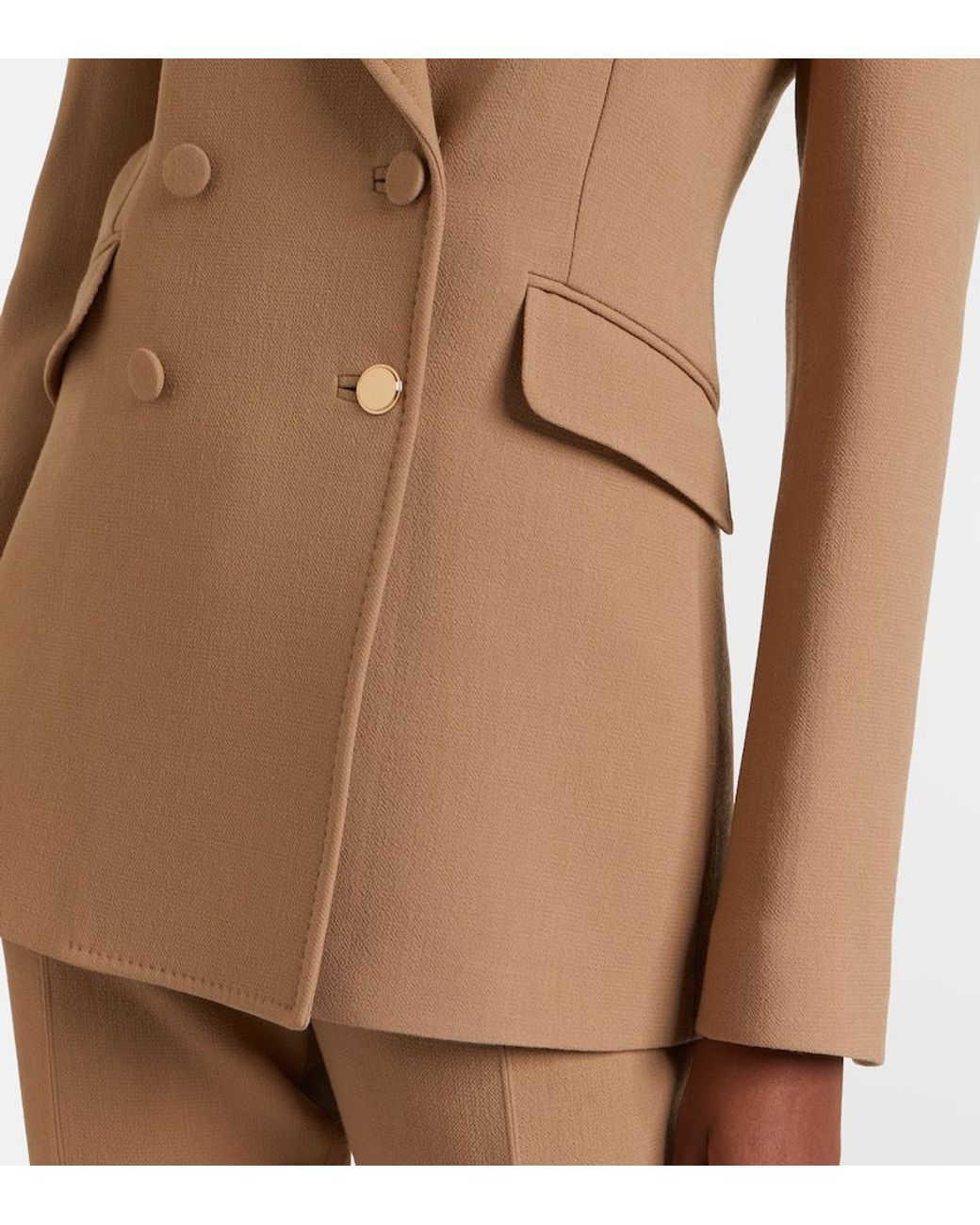 Gabriela Hearst Natural Stephanie Virgin Wool Blazer