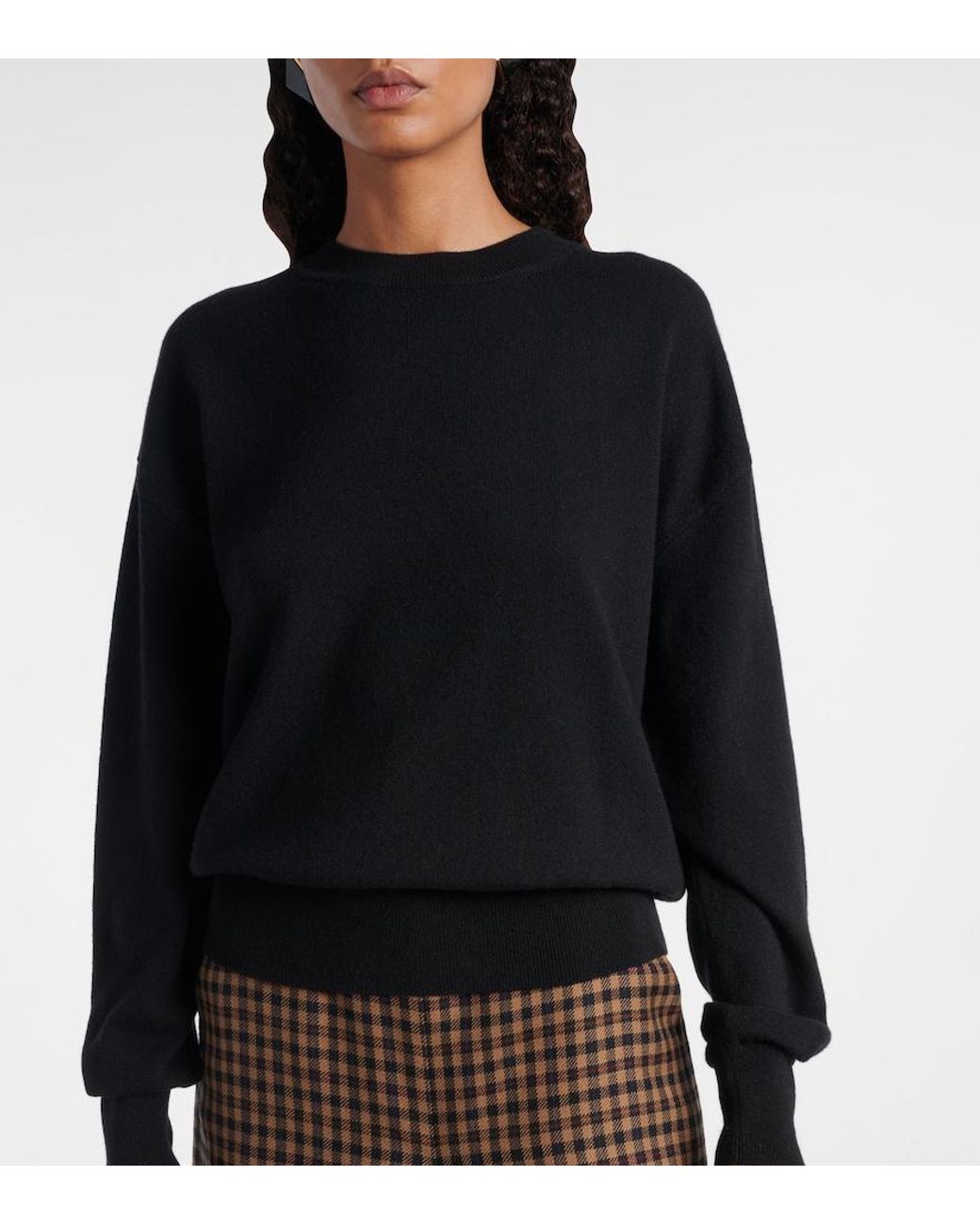 Saint Laurent Black Cashmere Sweater
