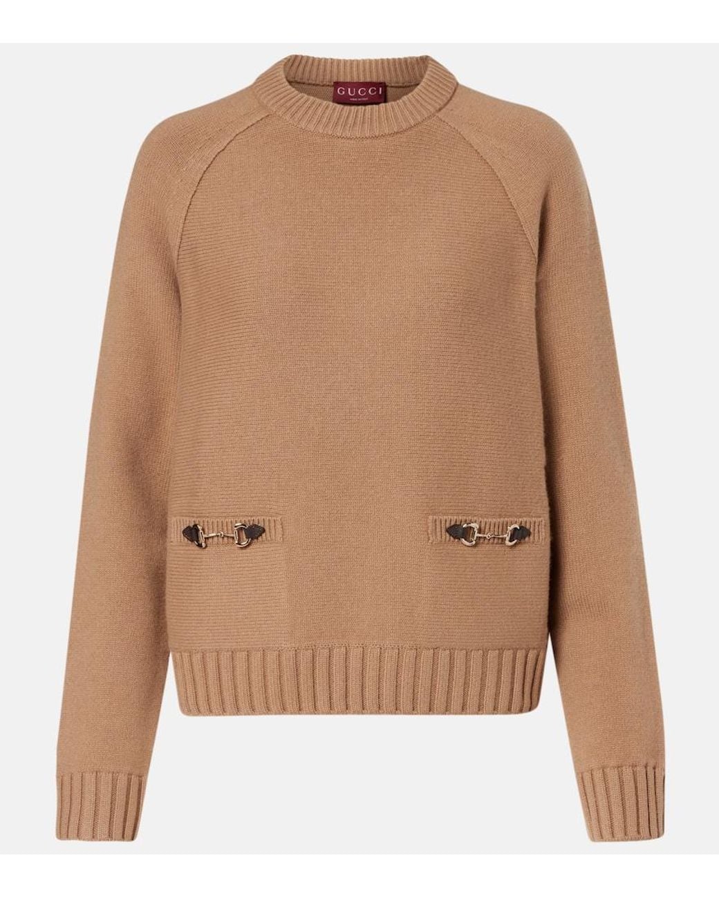 Gucci Brown Horsebit Sweater