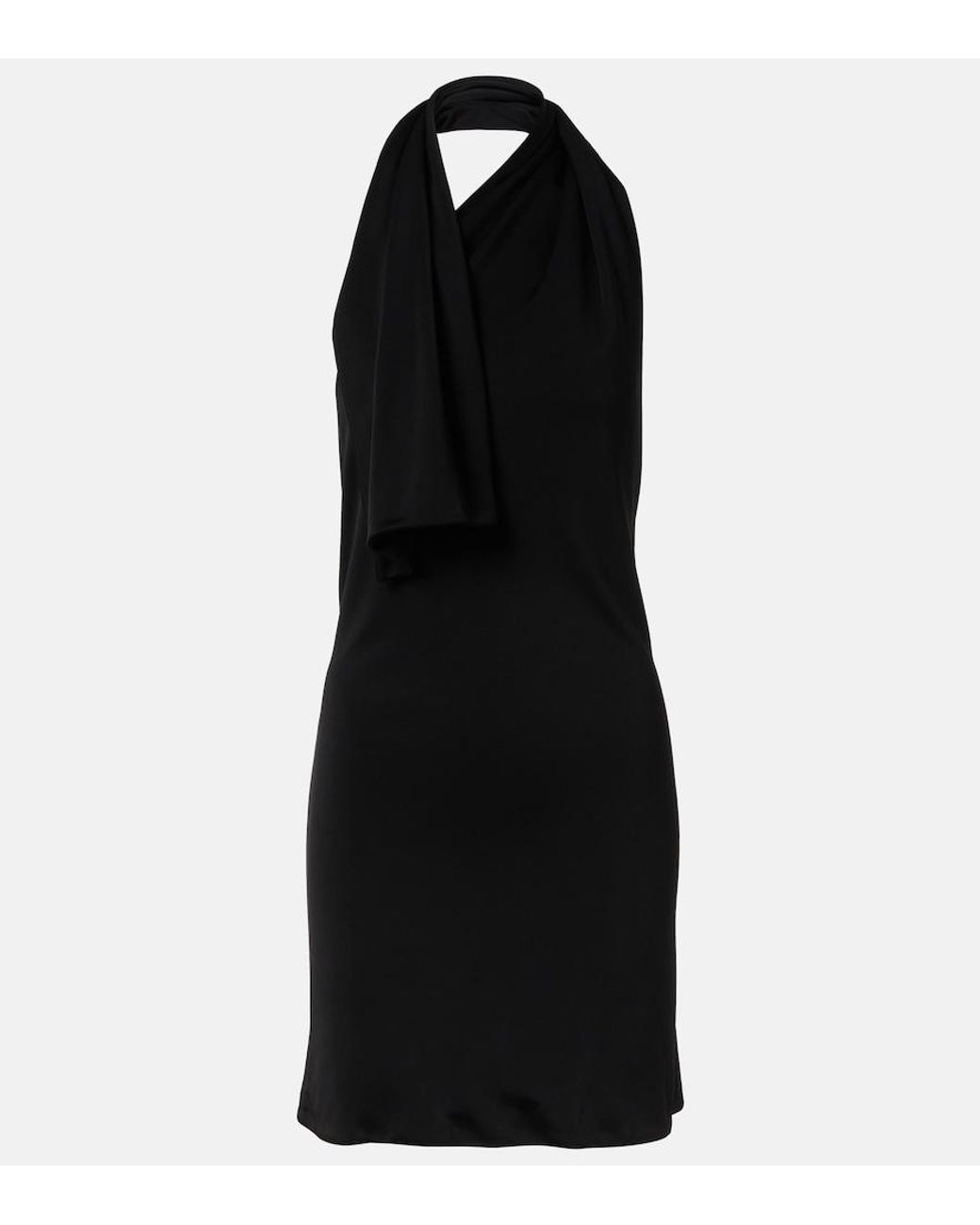 Khaite Black Loza Draped Top