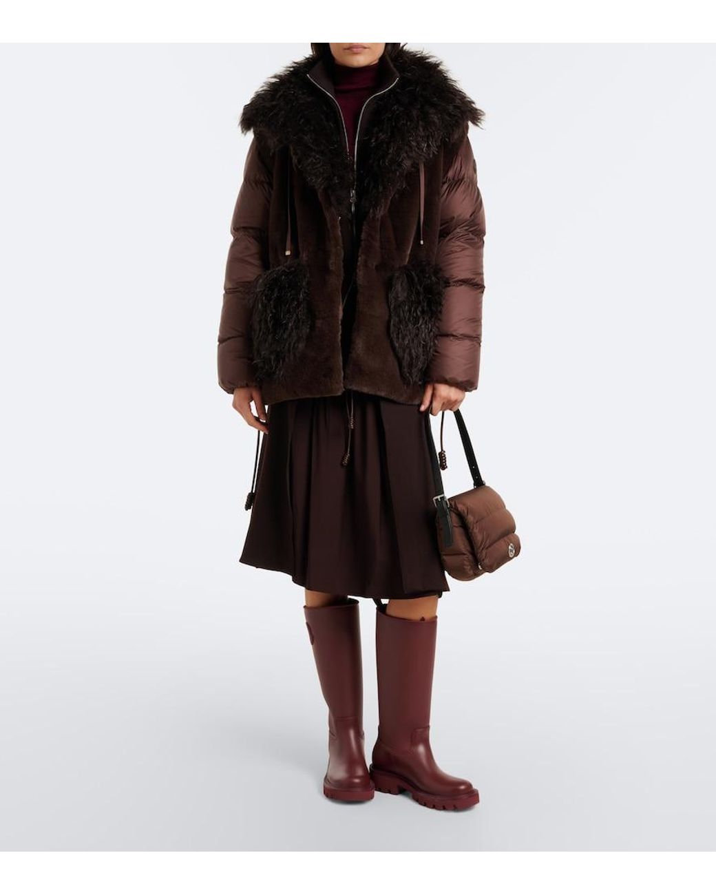 Moncler Black Immersif Convertible Down Jacket