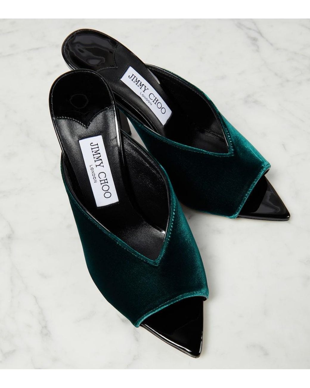 70%オフセールJIMMY CHOO MARYANNE100 MULE JIMMY CHOO Maryanne 100 leather mules | NET-A-PORTER