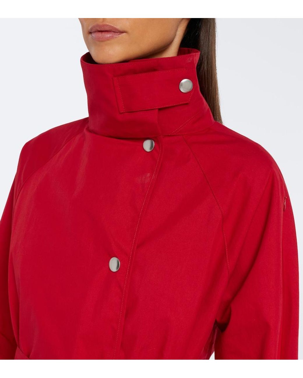 Proenza Schouler Red Label Corey Cotton-Blend Trench Coat