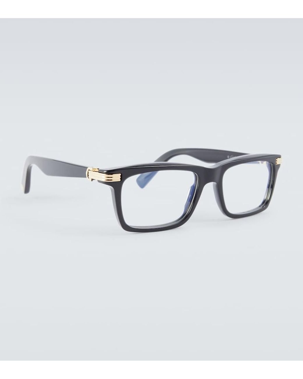 Cartier Brown Square Glasses for men