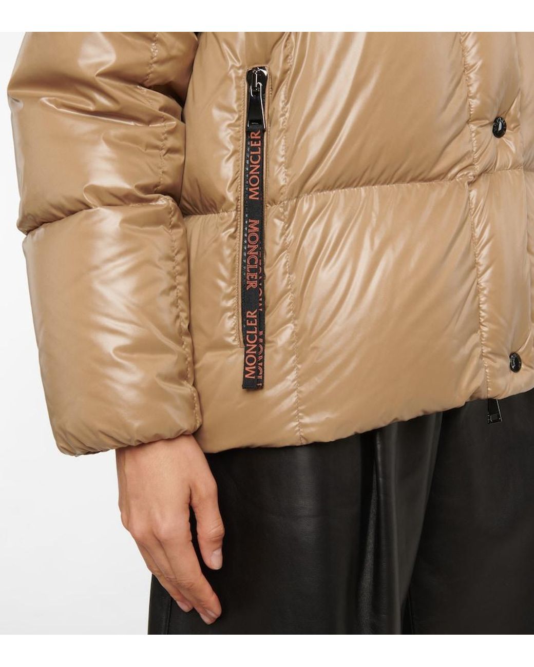 Moncler Brown Parana Down Jacket
