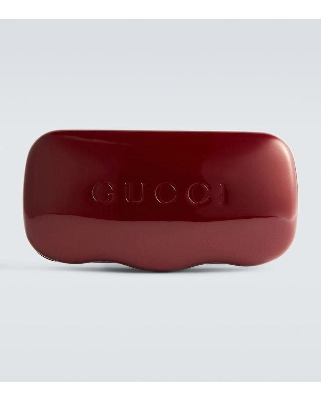 Gucci Gray Rectangular Sunglasses for men