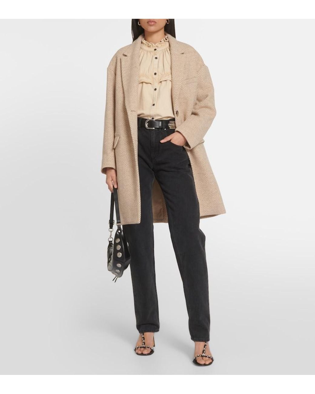 Isabel Marant Natural Idety Denim Top