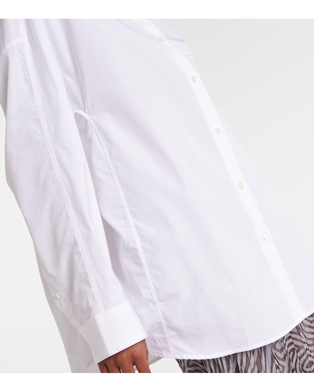 Dries Van Noten White Casio Cotton Shirt