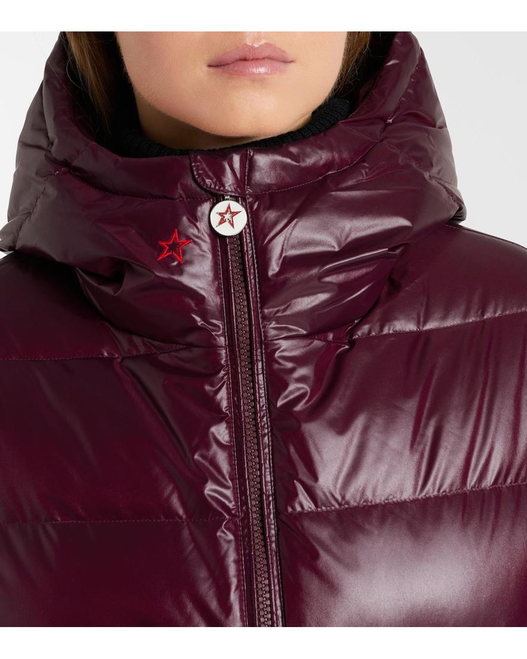 Perfect Moment Purple Polar Puffer Ski Jacket
