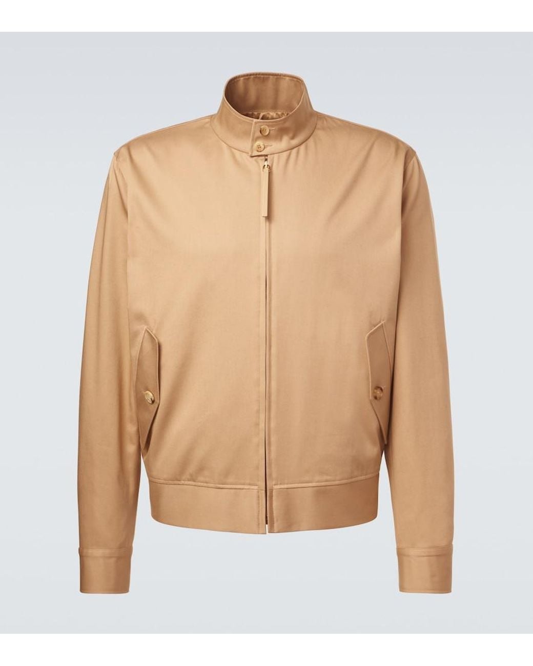 Gabriela Hearst Natural Cotton Blouson Jacket for men