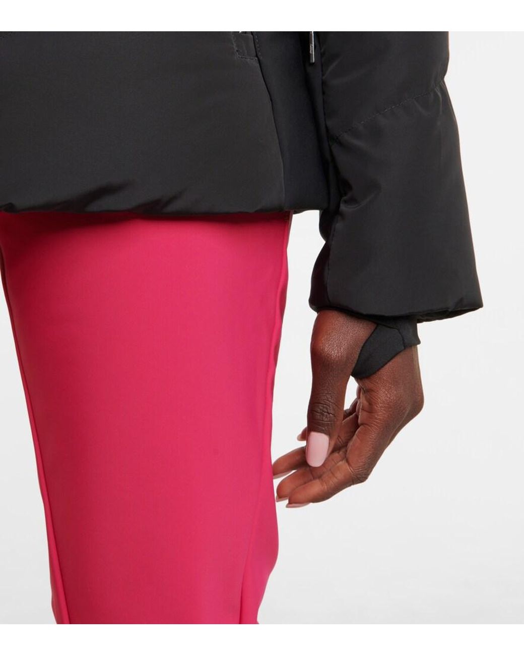 Fusalp Black Delphine Ii Ski Puffer Jacket