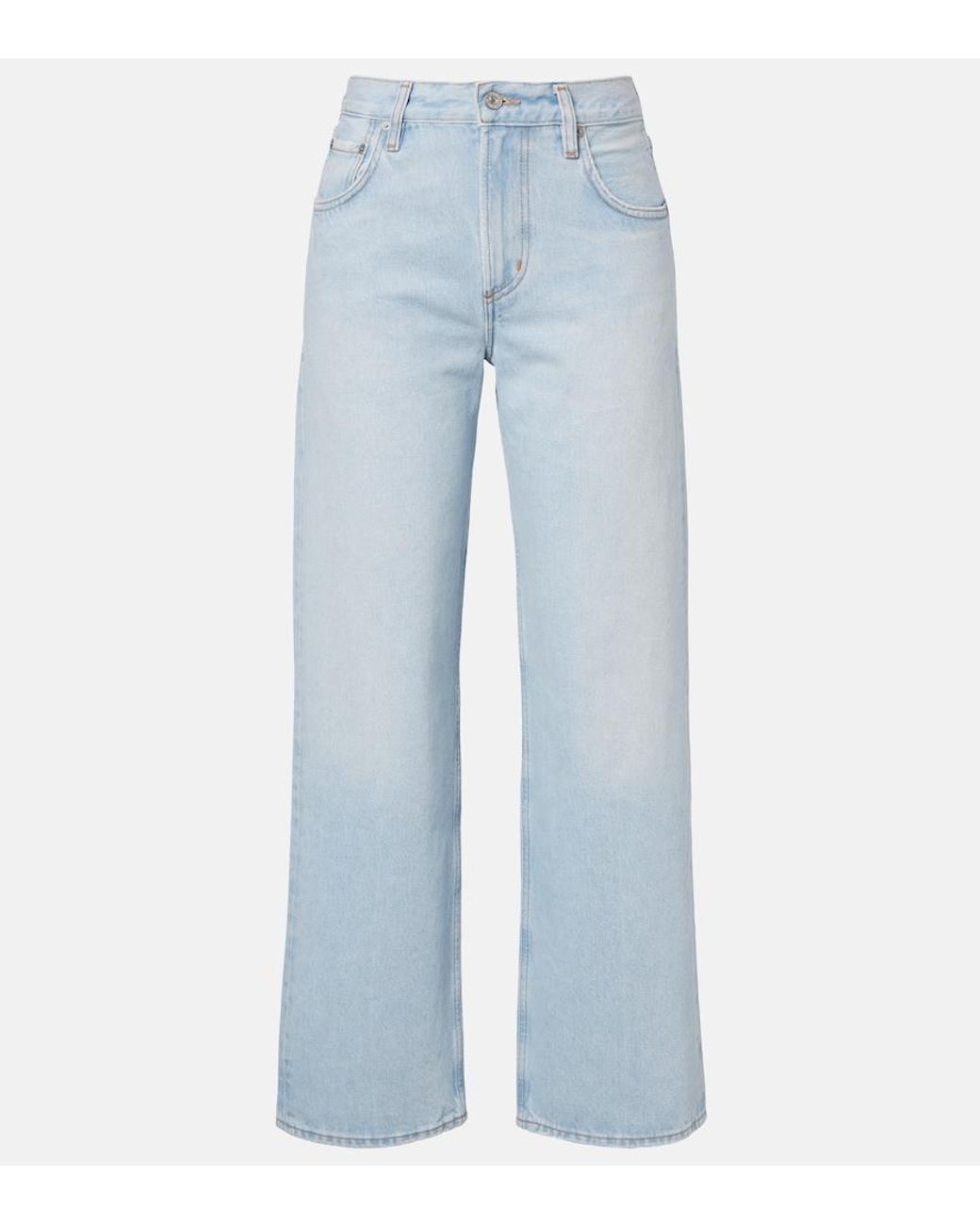 Citizens of Humanity Blue Lindz Straight Jeans