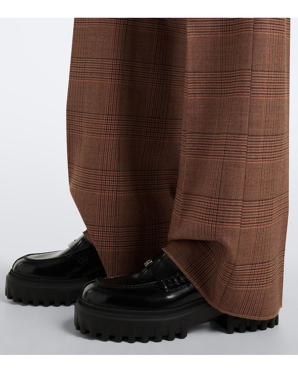 Hogan Black H700 Leather Loafers