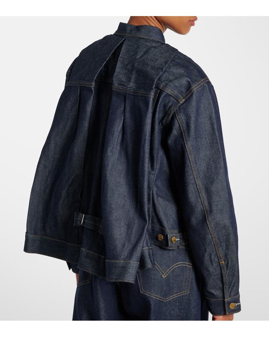 Sacai Blue X Levi's Denim Jacket