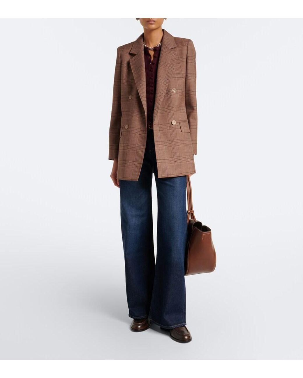 Citizens of Humanity Blue Nora Faded Wide-Leg Jeans