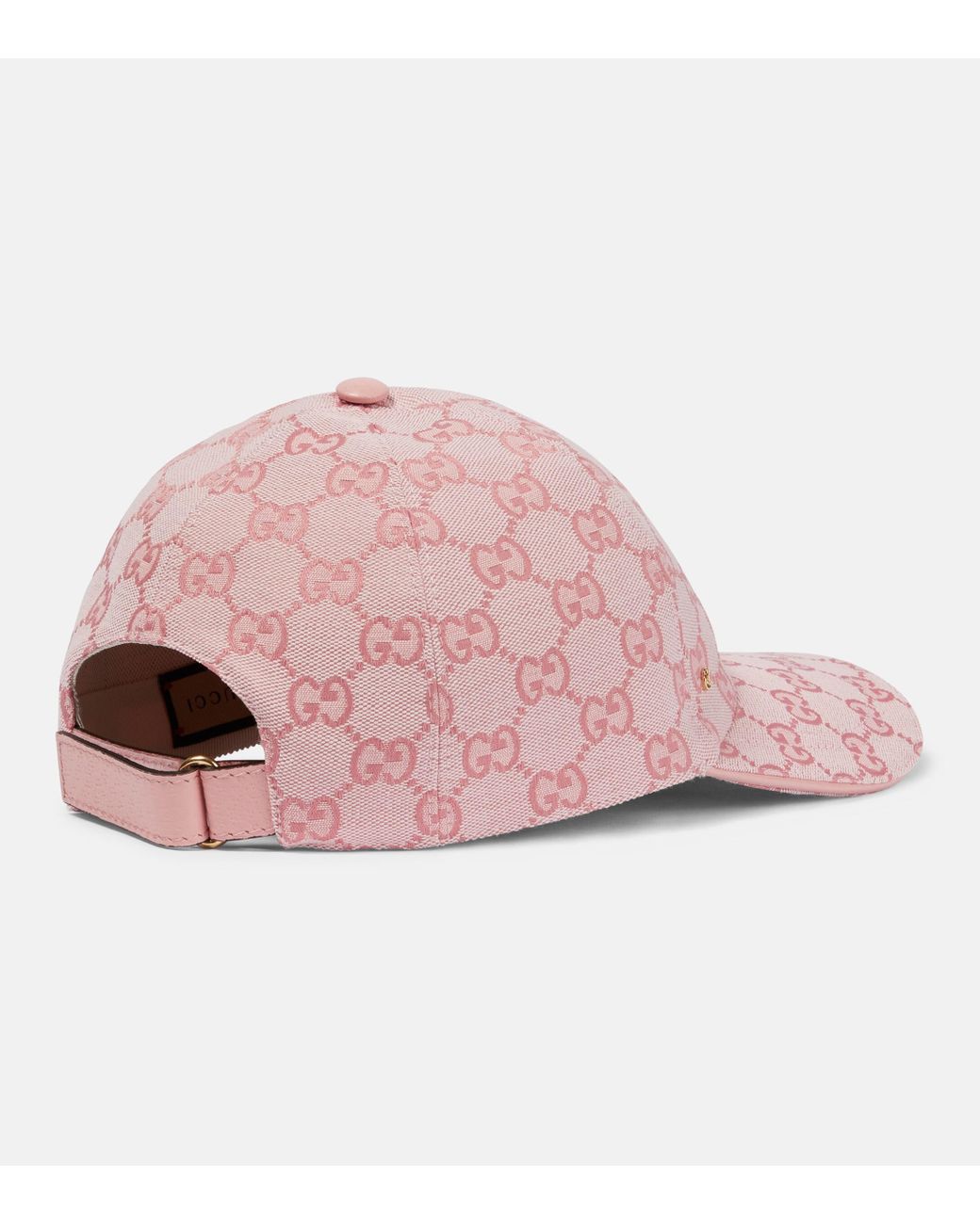 Gucci GG Supreme Canvas Baseball Cap in Pink | Lyst Canada