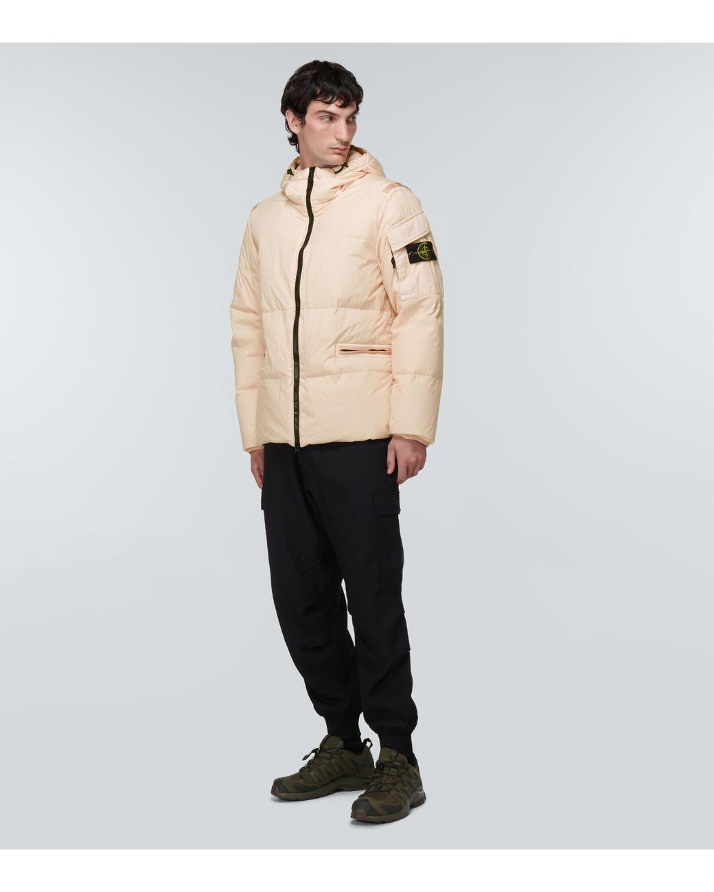 Synthetic Nylon Down Jacket 
