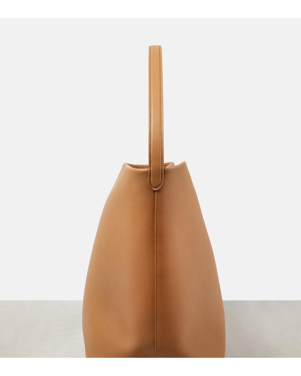The Row Brown Tote Bag N/S Park Large Aus Leder