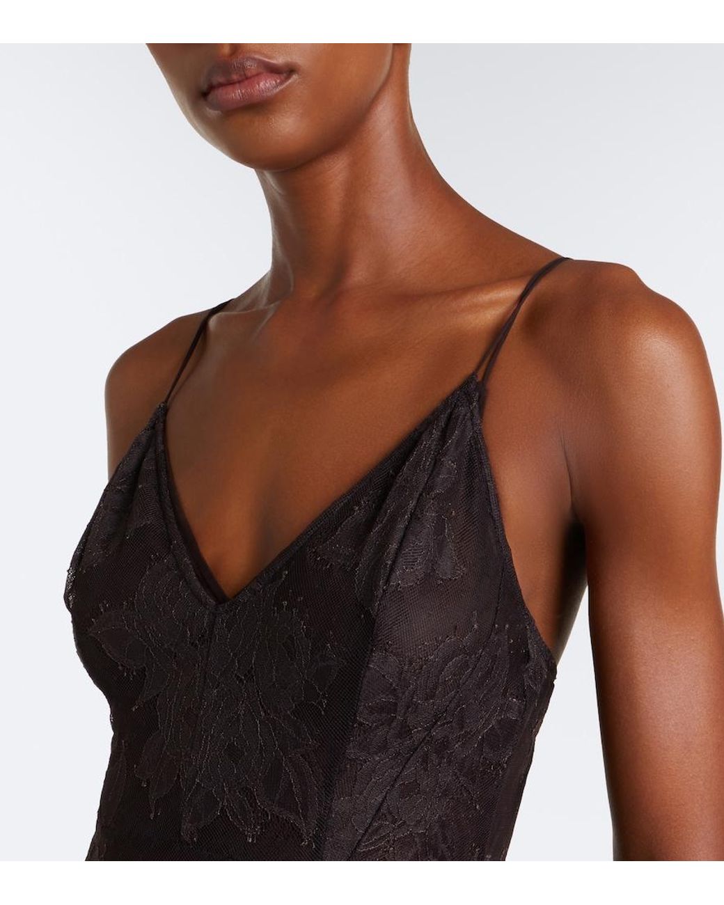 Alex Perry Black Lace Gown