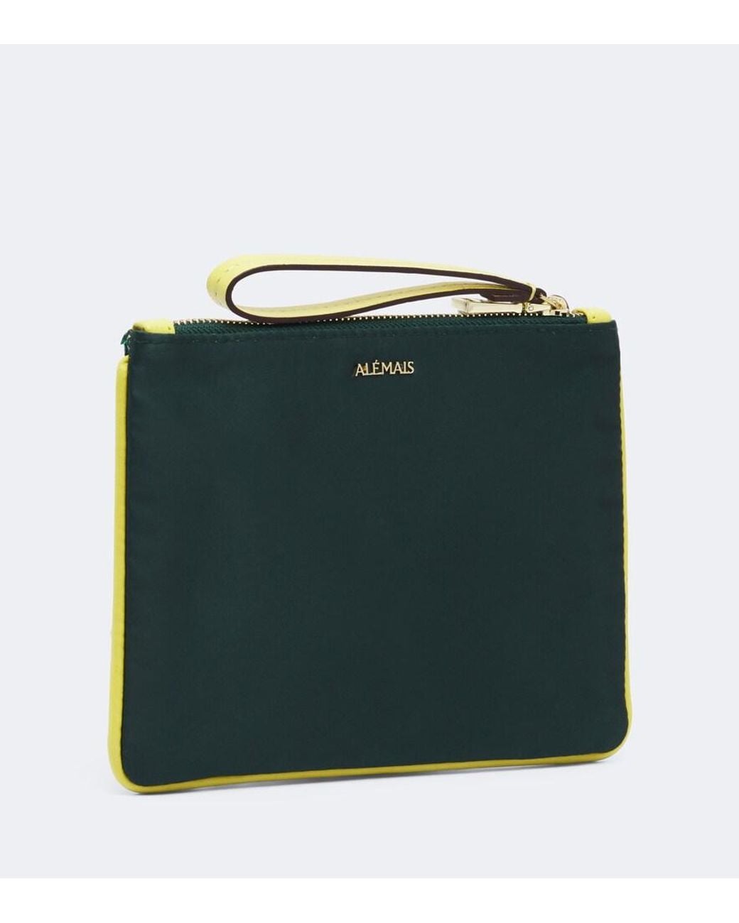 ALÉMAIS Black Rosette Embellished Pouch