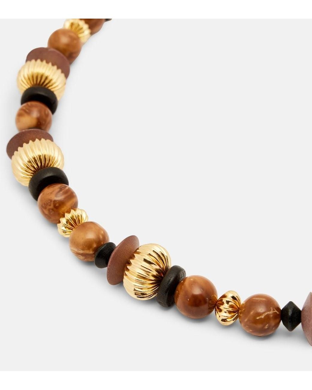 Jennifer Behr Metallic Rumi Necklace