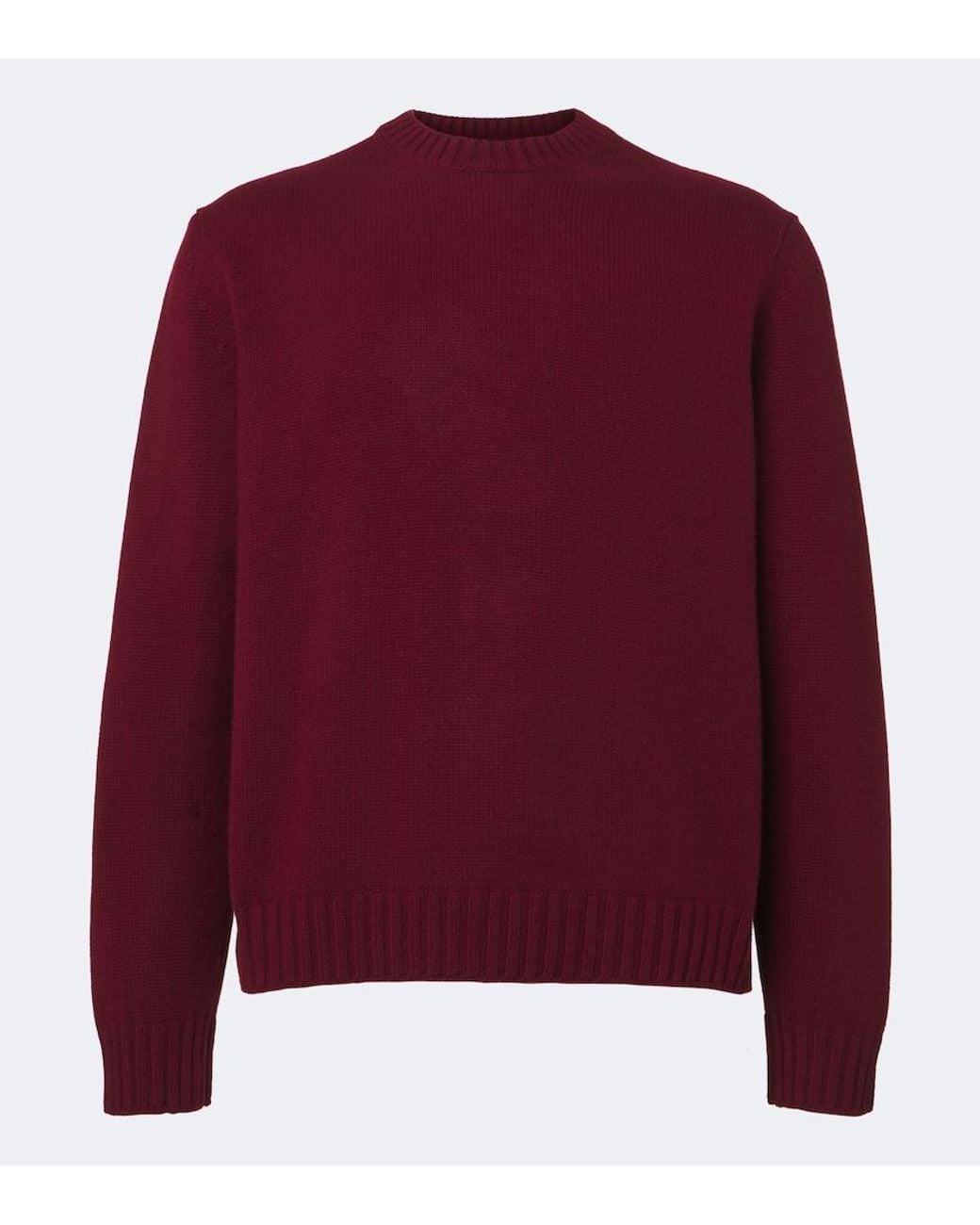 Saman Amel Red Gio Cashmere Sweater for men
