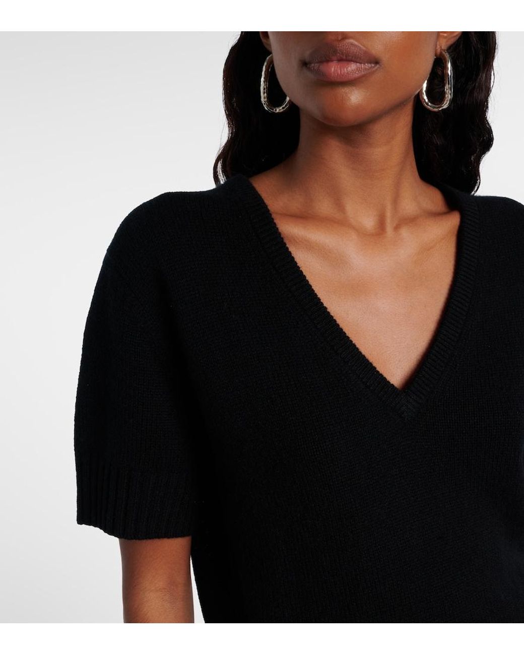 Jardin Des Orangers Black Cashmere Sweater