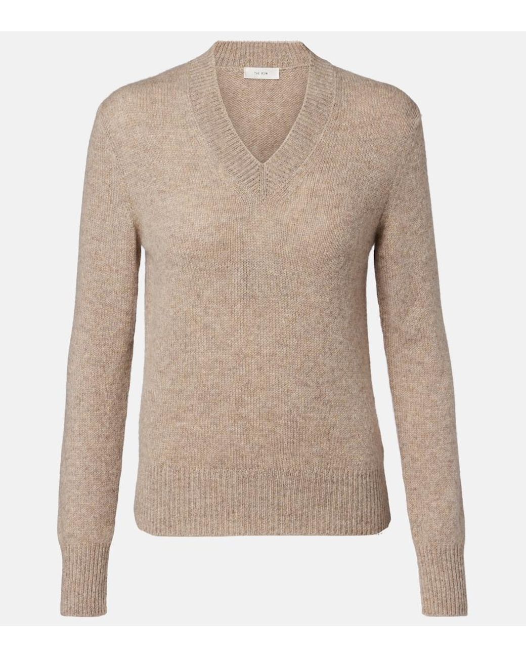 The Row Natural Nalini Cashmere Sweater