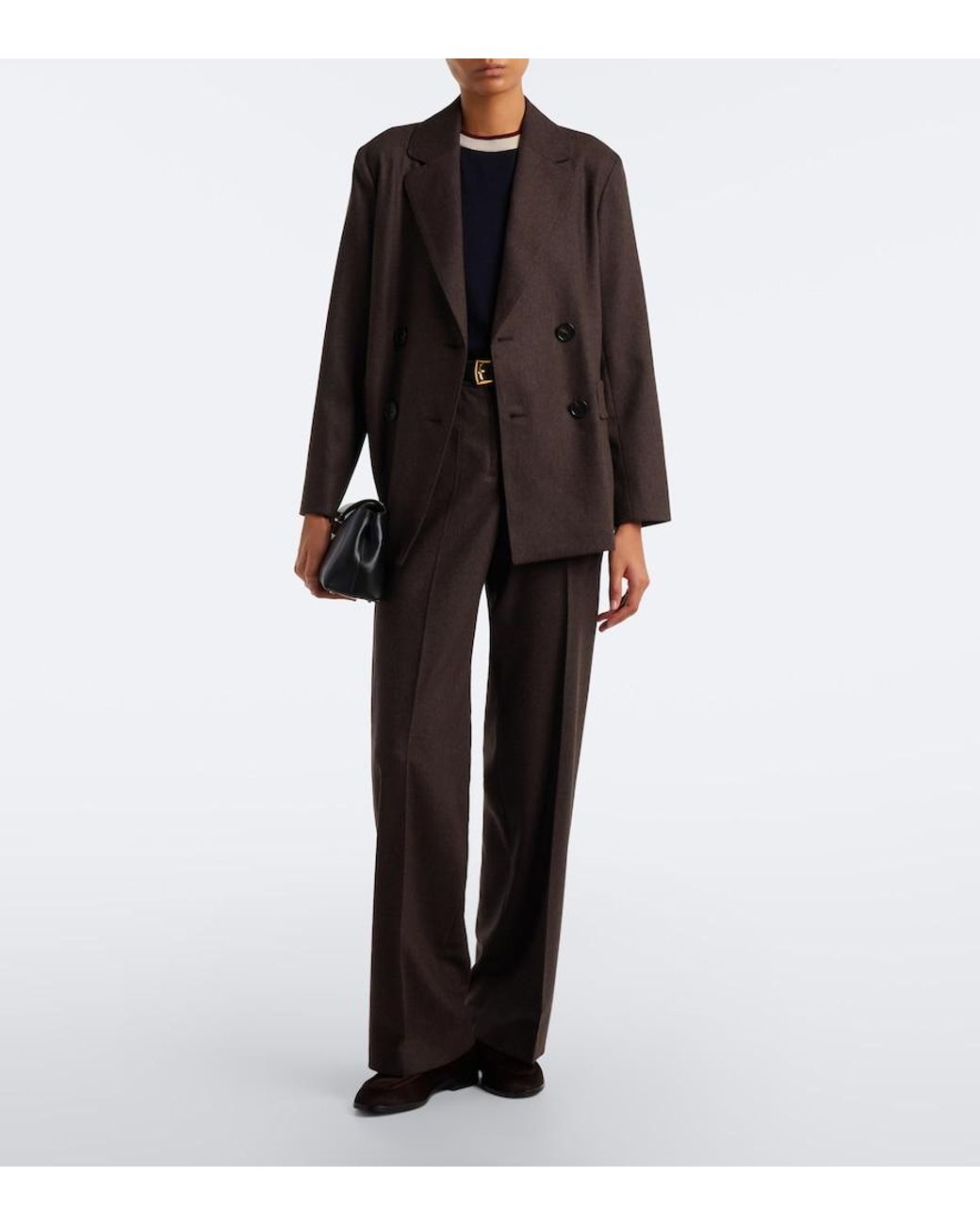 Max Mara Blue Wool Sweater