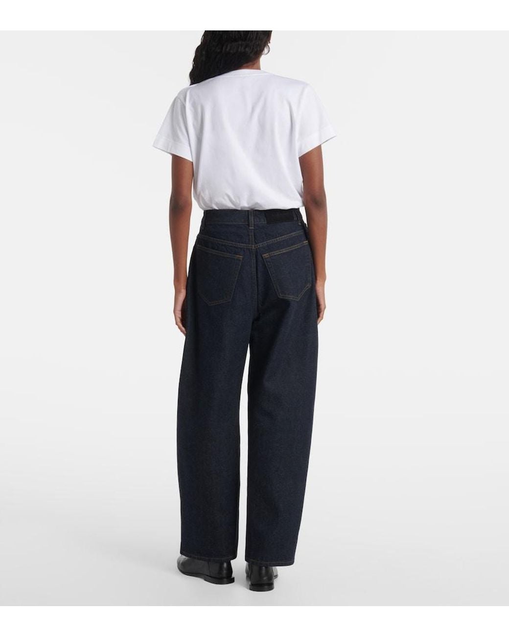 Jeans Anchos Cocoon Givenchy de color Blue