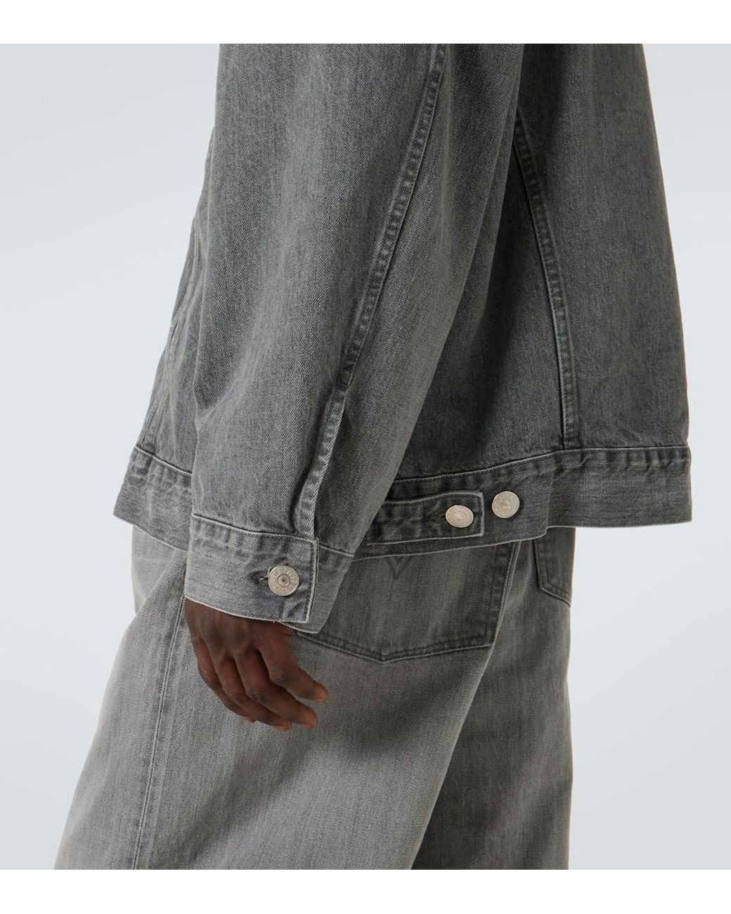 Junya Watanabe Gray X Levi's Denim Jacket for men
