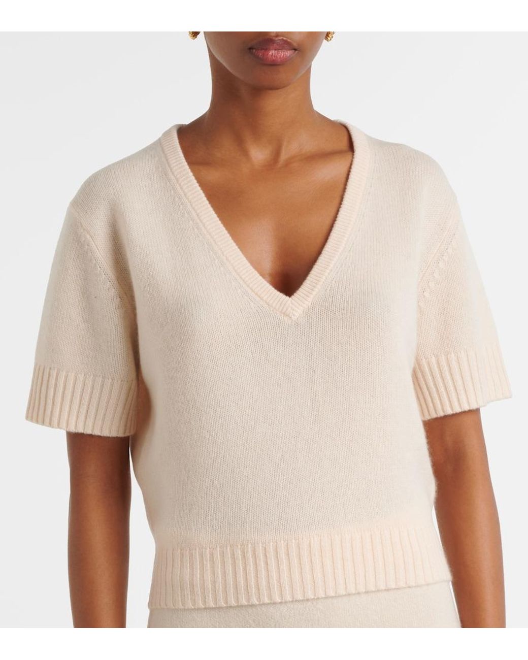 Jardin Des Orangers Natural Cashmere Sweater